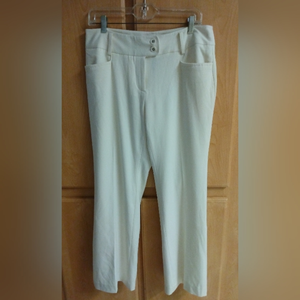 Rafaela winter white dress pants